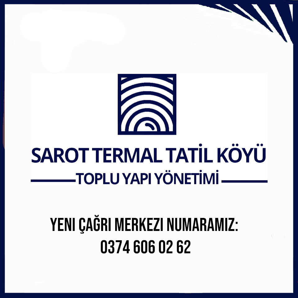 YENİ ÇAĞRI MERKEZİ NUMARAMIZ 0374 606 02 62